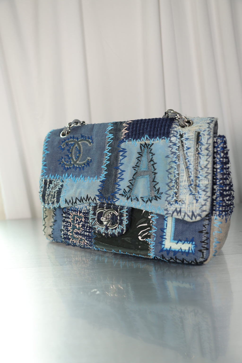 Chanel Rare Jumbo Patchwork Flap