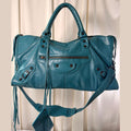 Balenciaga Teal Part Time Bag