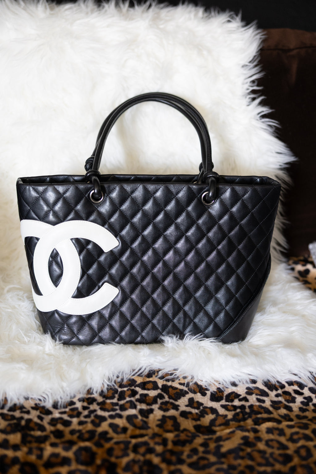 Chanel Cambon Tote Black