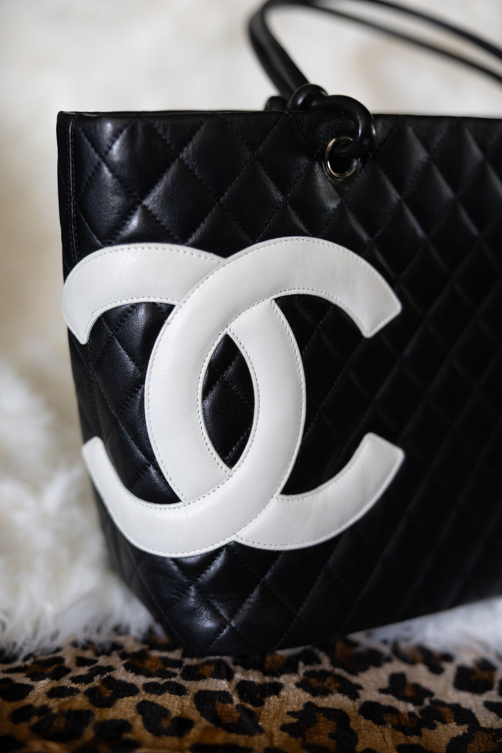 Chanel Cambon Tote Black