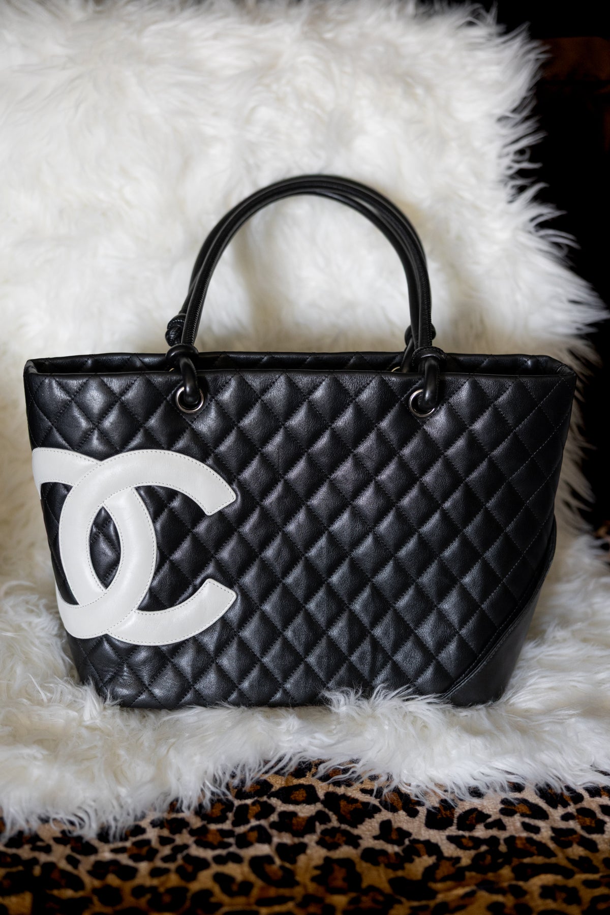 Chanel Cambon Tote Black