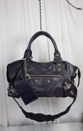 Balenciaga dark purple part time
