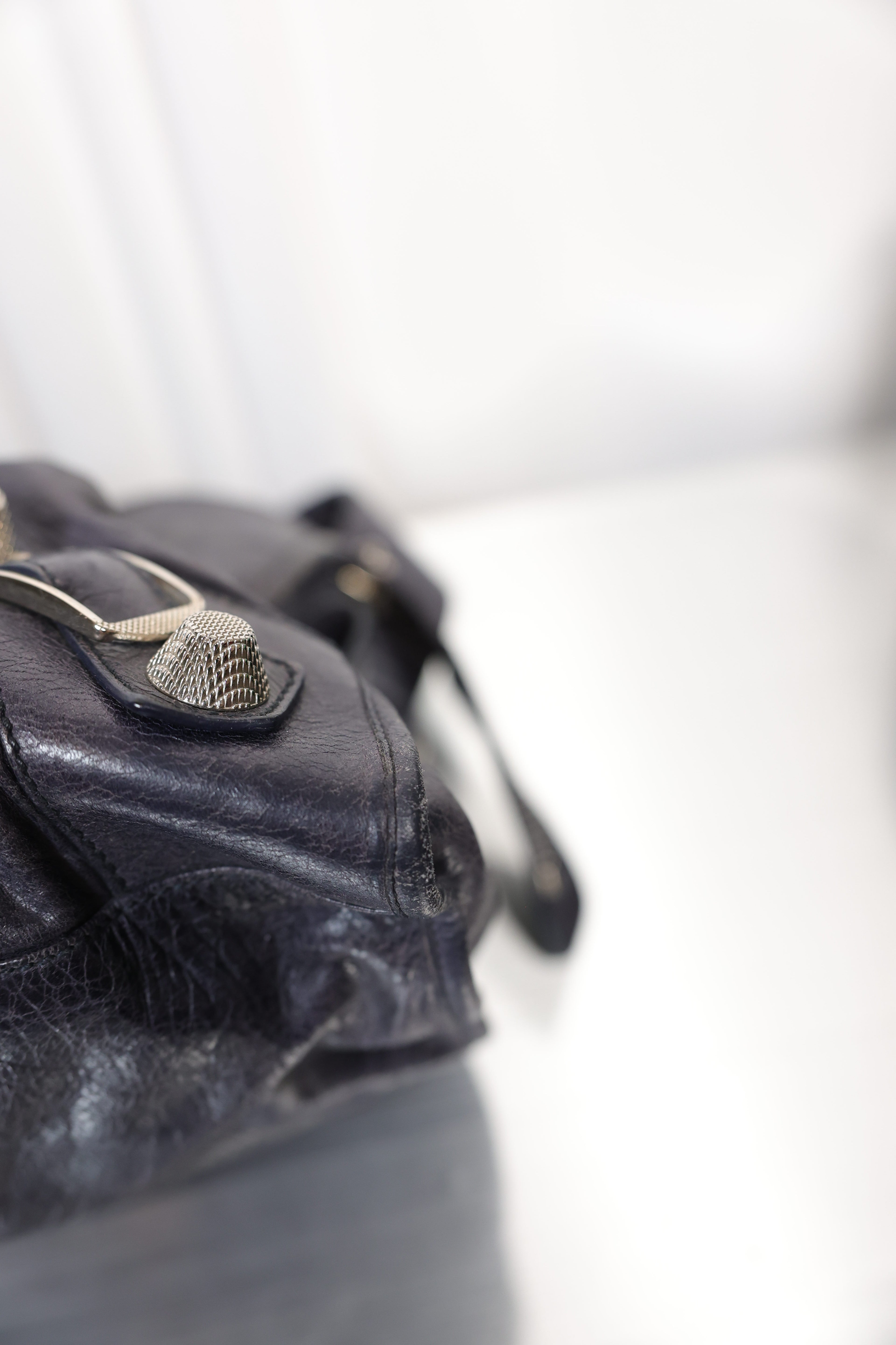 Balenciaga dark purple part time