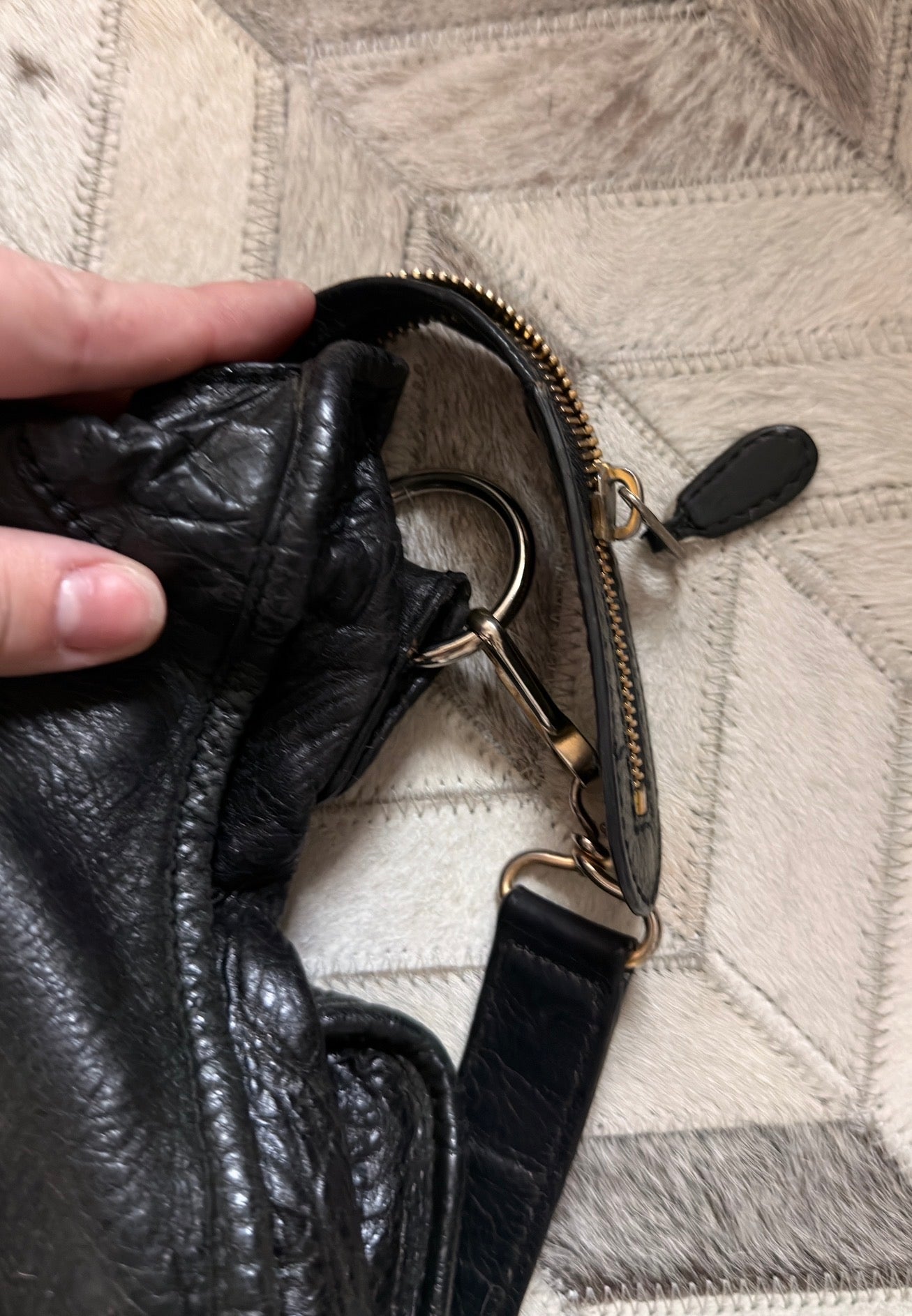 Balenciaga black medium city