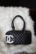 Chanel Cambon Black Bowler