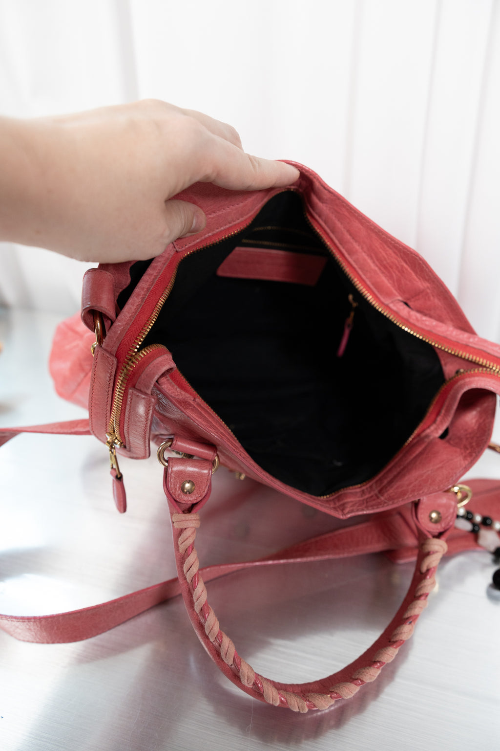 Balenciaga Pink Town Bag