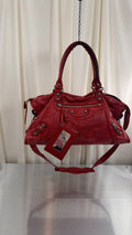 Balenciaga Red Part Time Bag