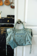 Balenciaga RARE SKY BLUE City Bag 2008