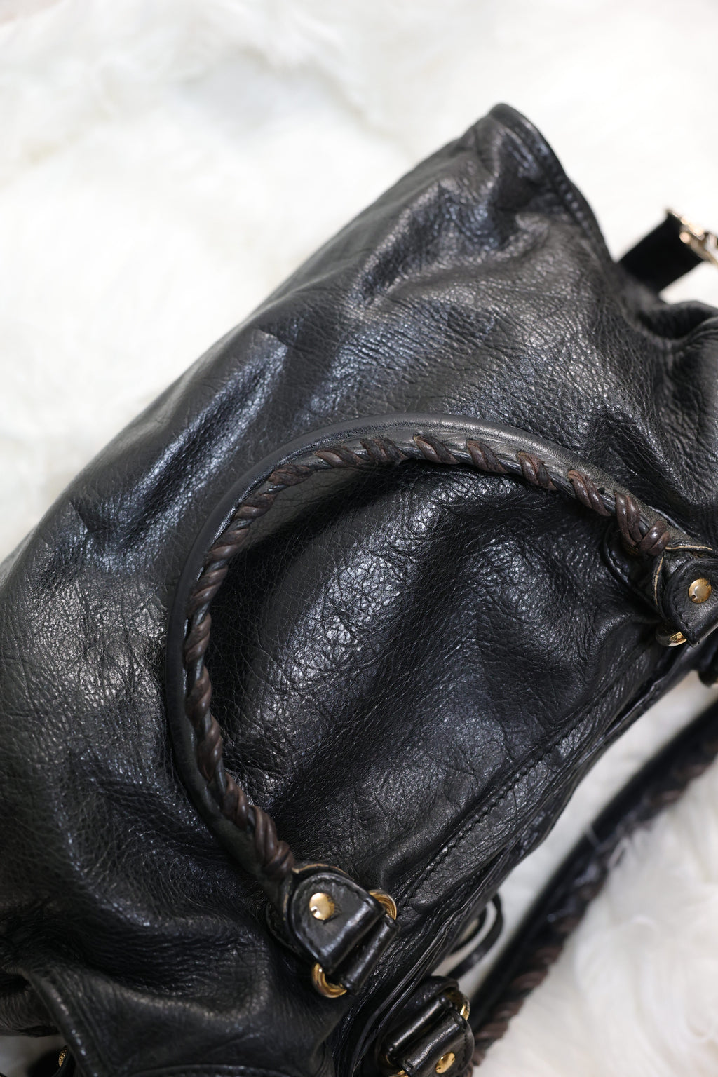 Balenciaga black medium city