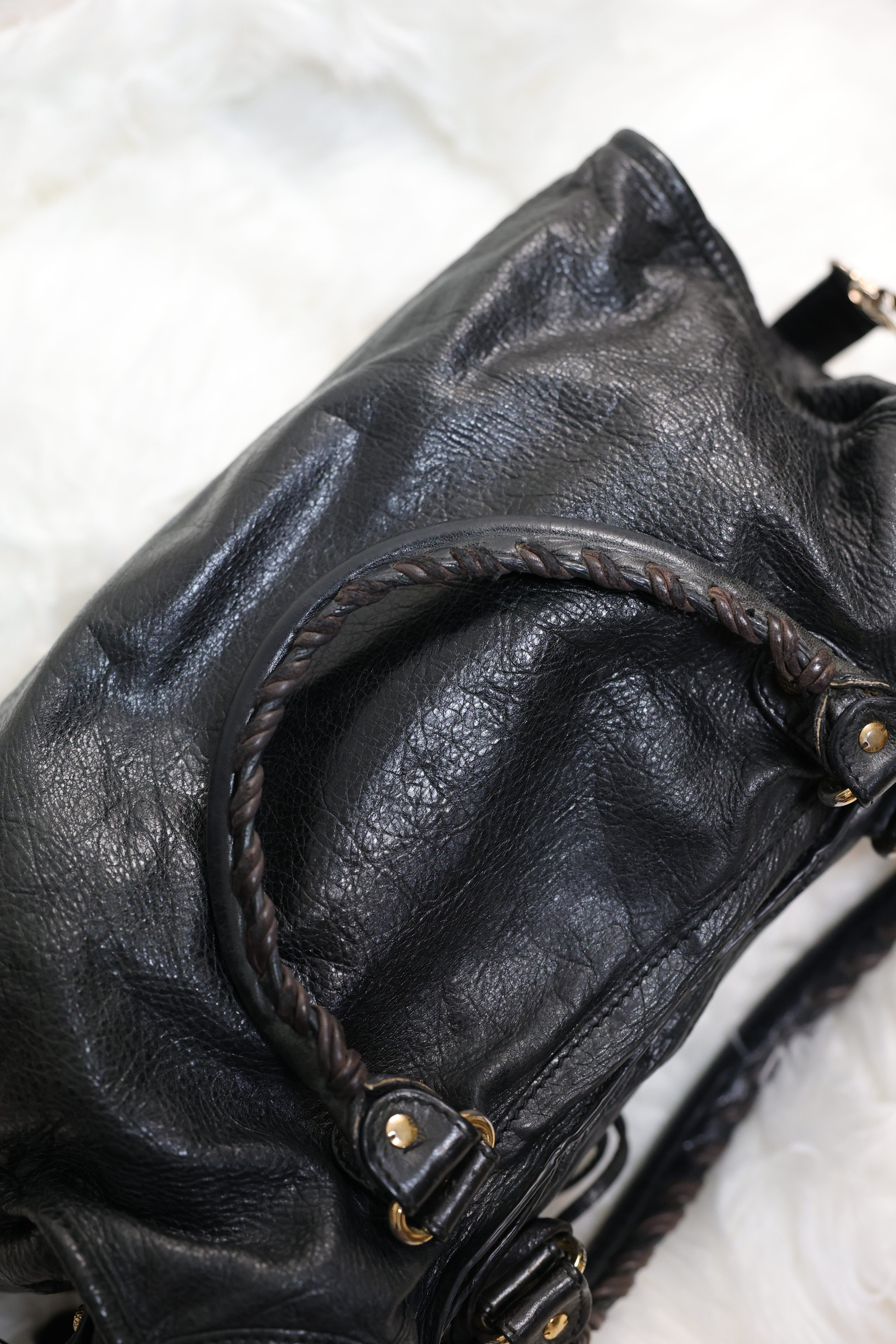 Balenciaga black medium city