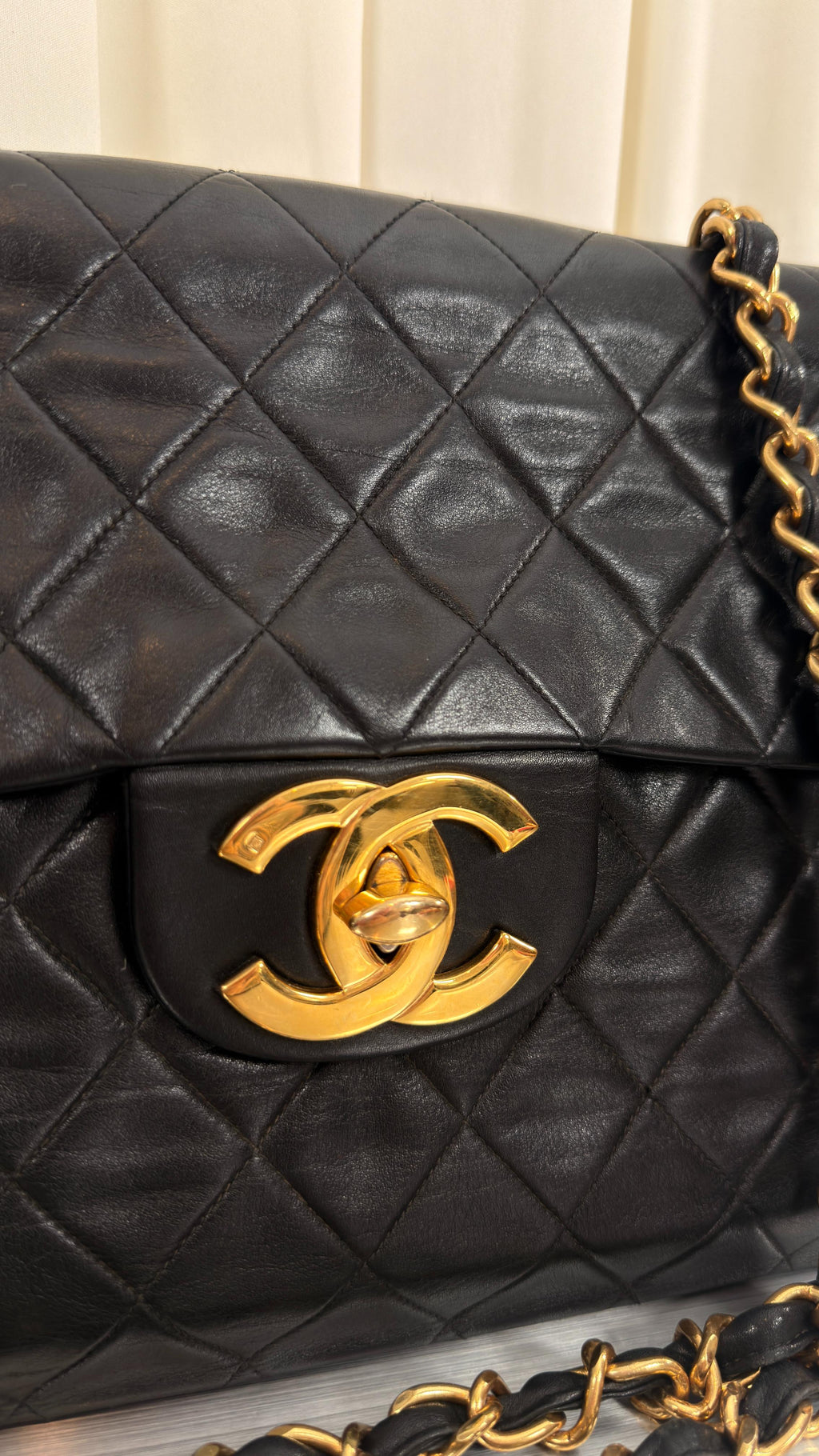 Chanel Black Maxi Flap Bag