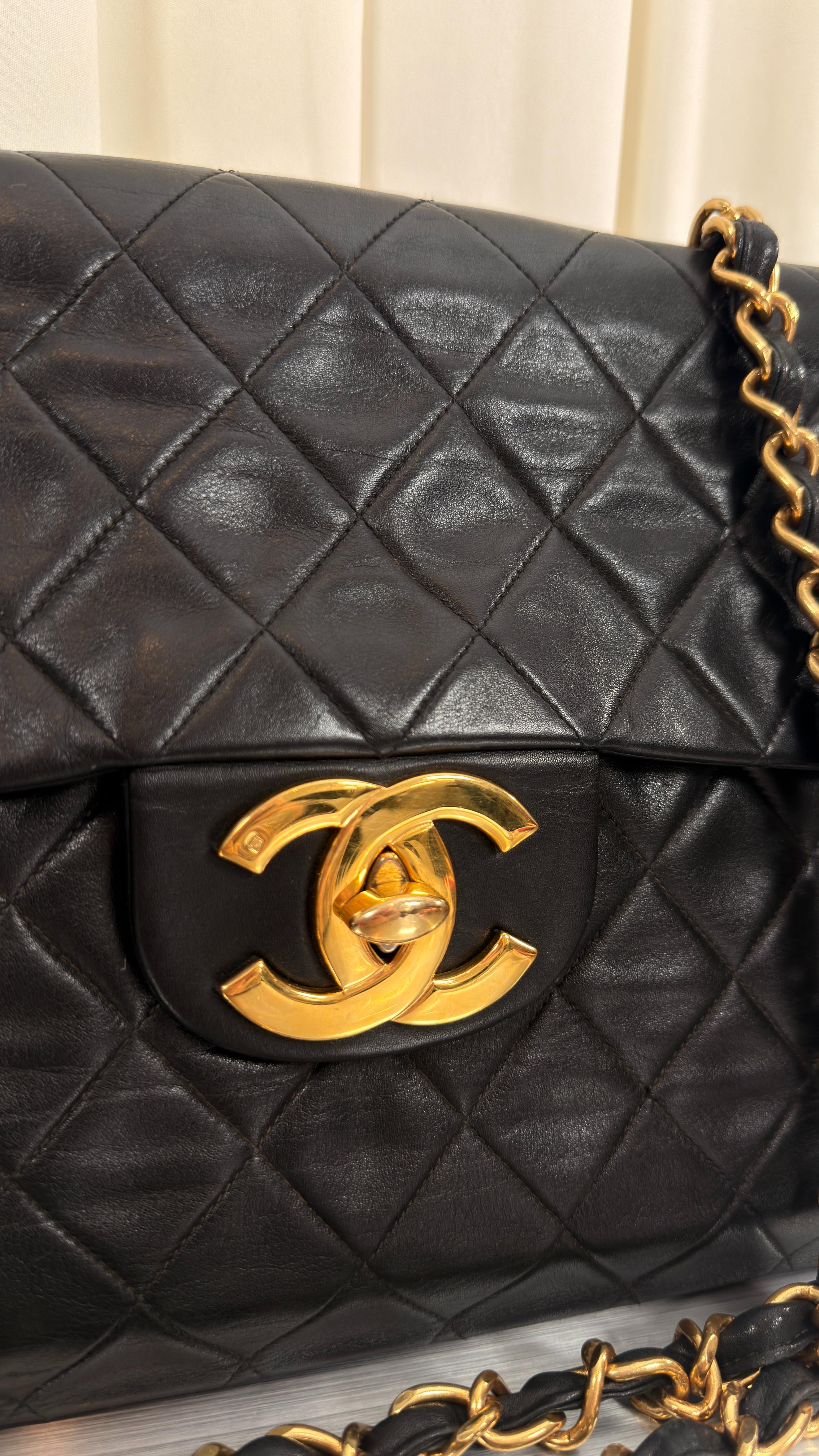 Chanel Black Maxi Flap Bag