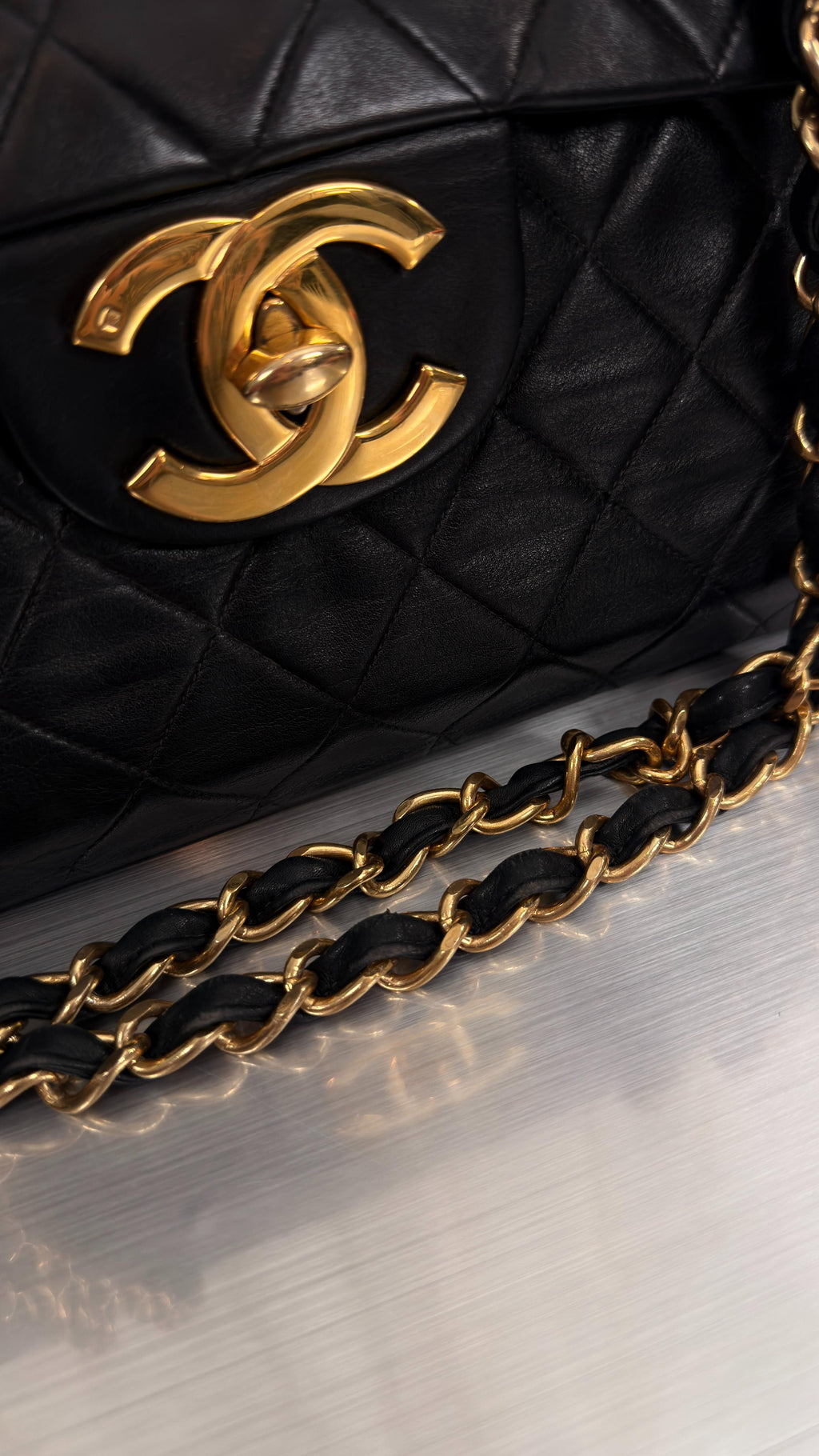 Chanel Black Maxi Flap Bag