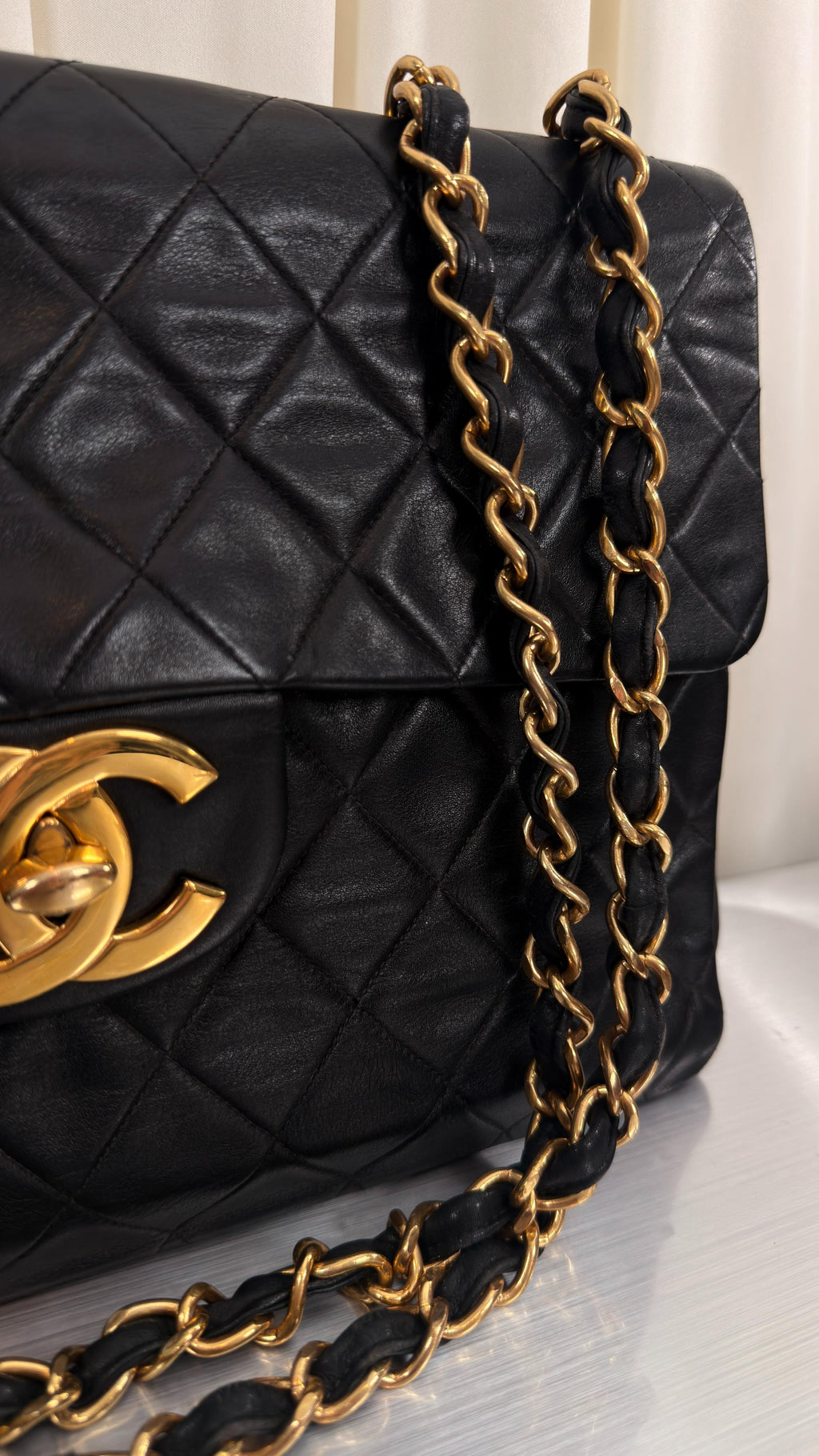 Chanel Black Maxi Flap Bag
