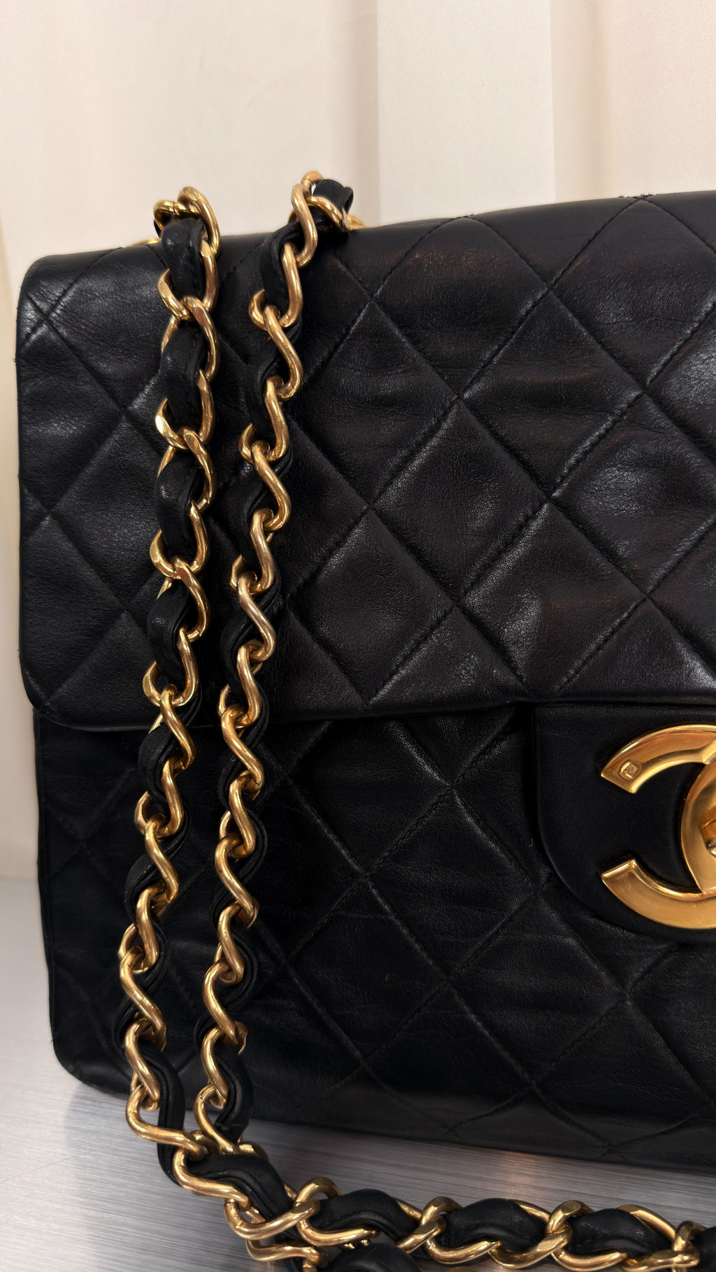 Chanel Black Maxi Flap Bag