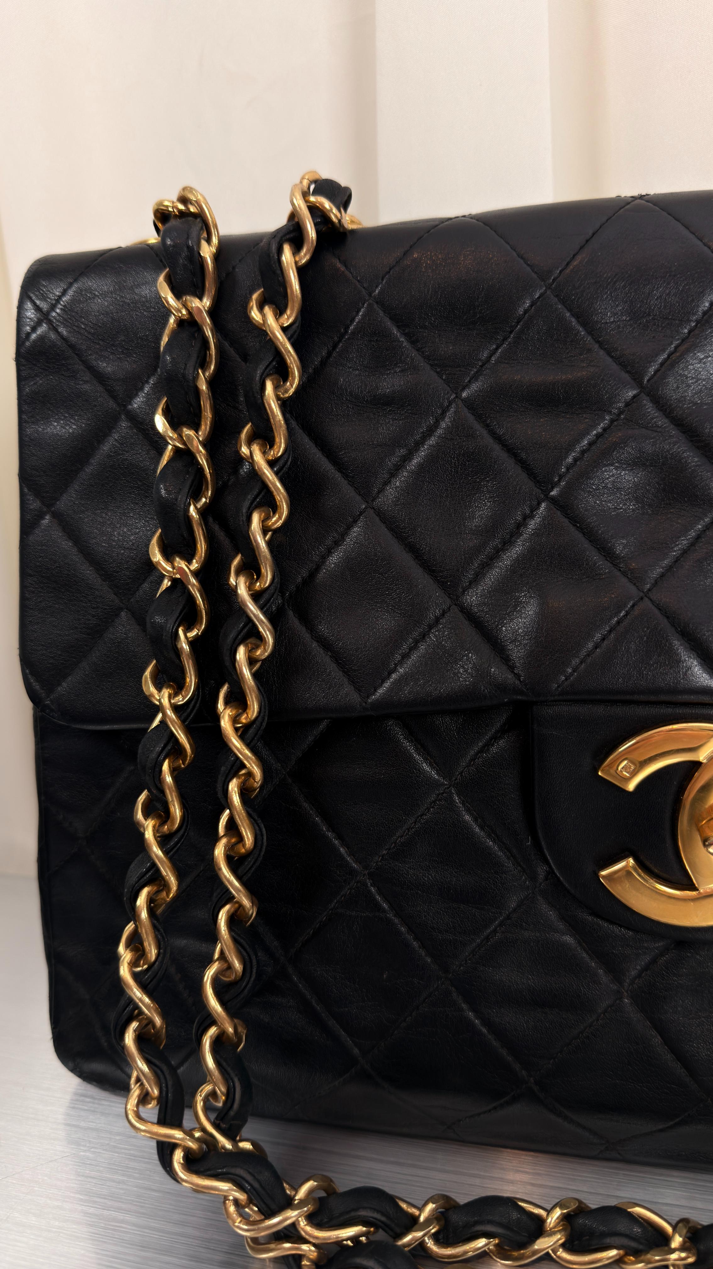 Chanel Black Maxi Flap Bag