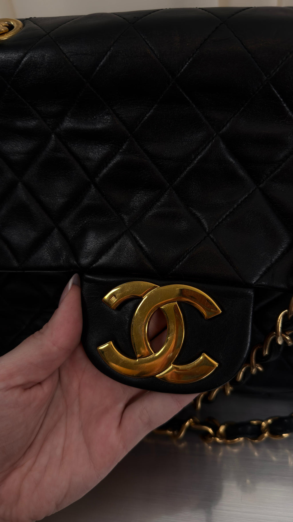 Chanel Black Maxi Flap Bag