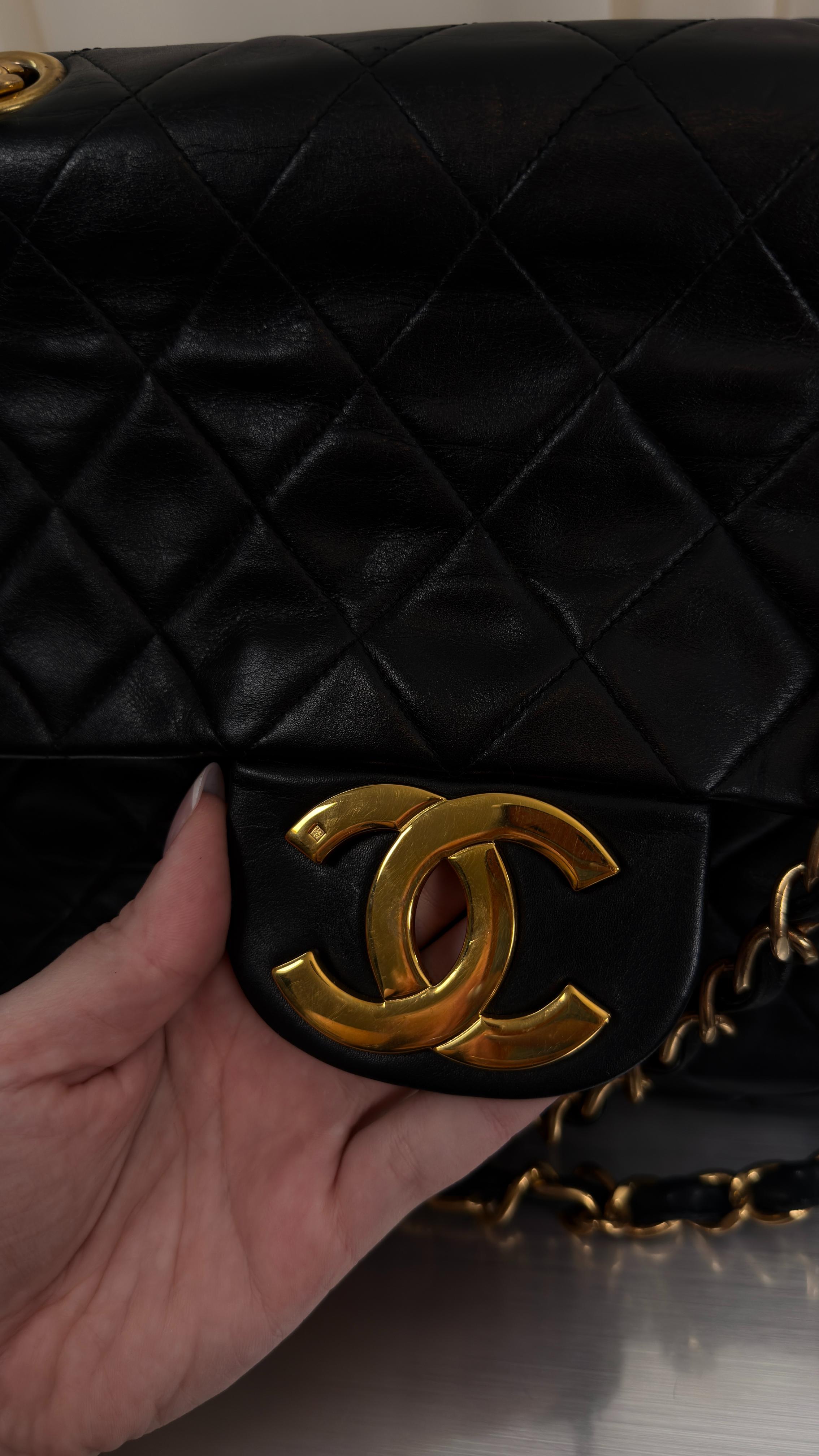 Chanel Black Maxi Flap Bag