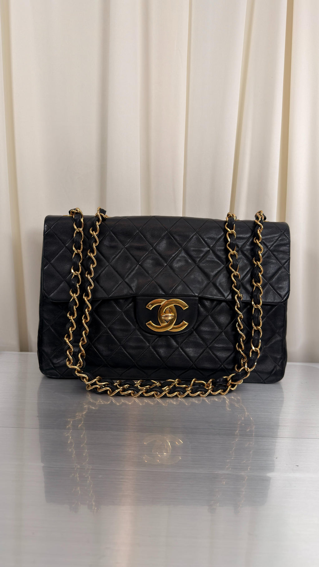 Chanel Black Maxi Flap Bag