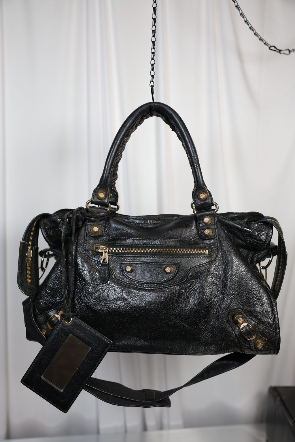 Balenciaga black medium city