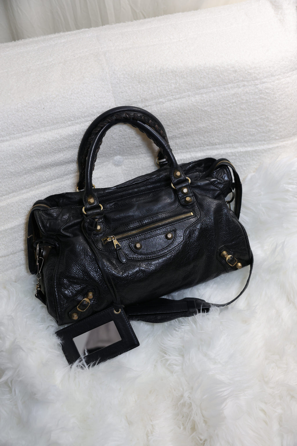 Balenciaga black medium city
