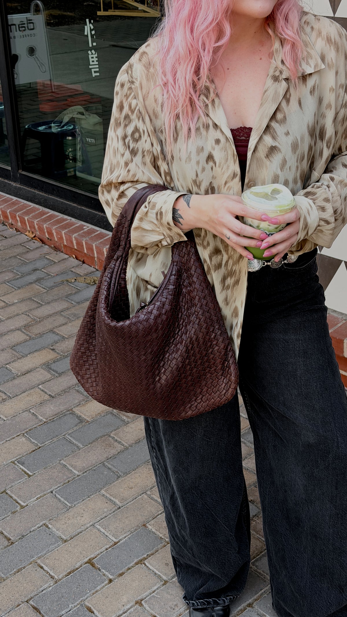 Bottega Veneta Hobo Intrecciato Nappa Large