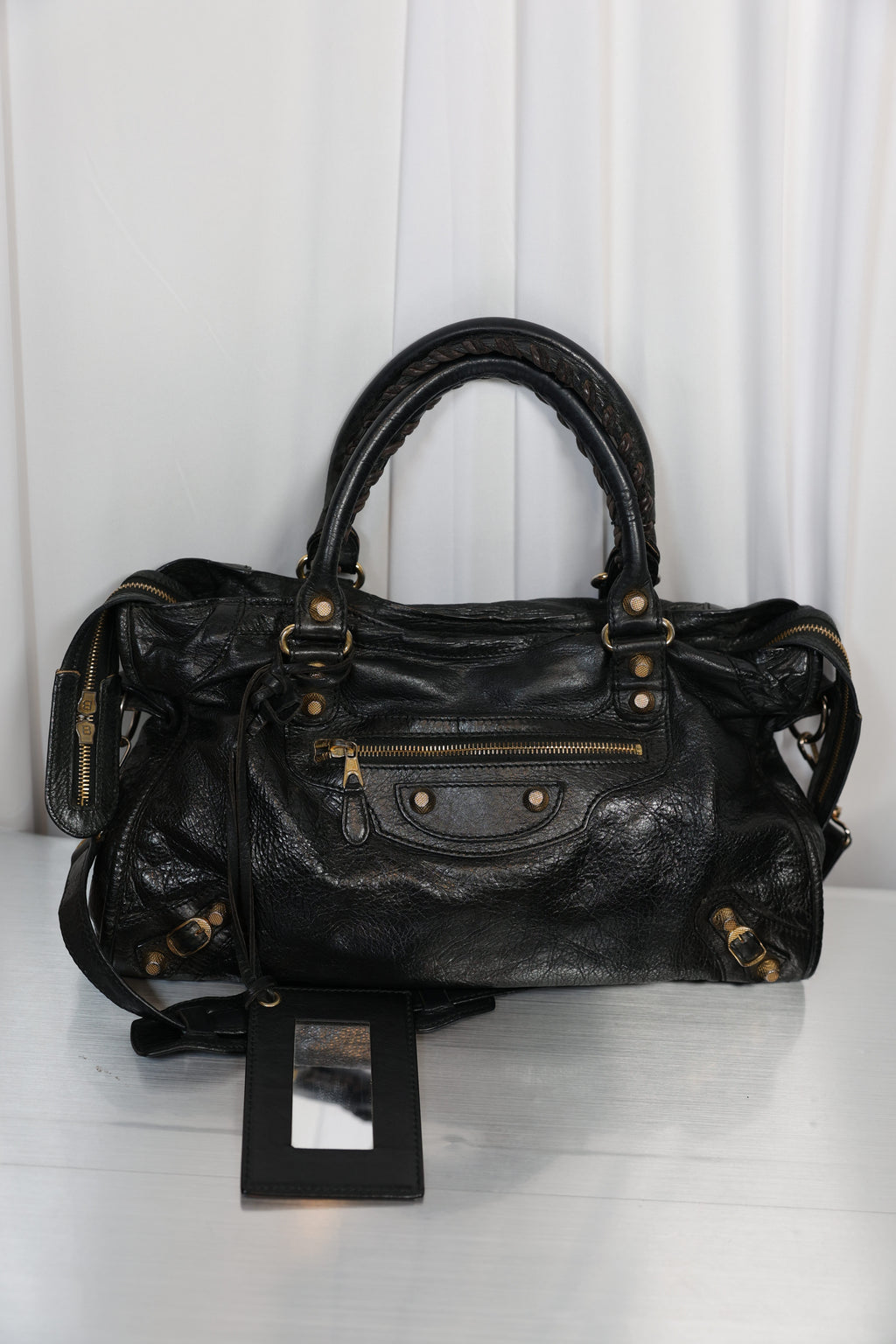 Balenciaga black medium city