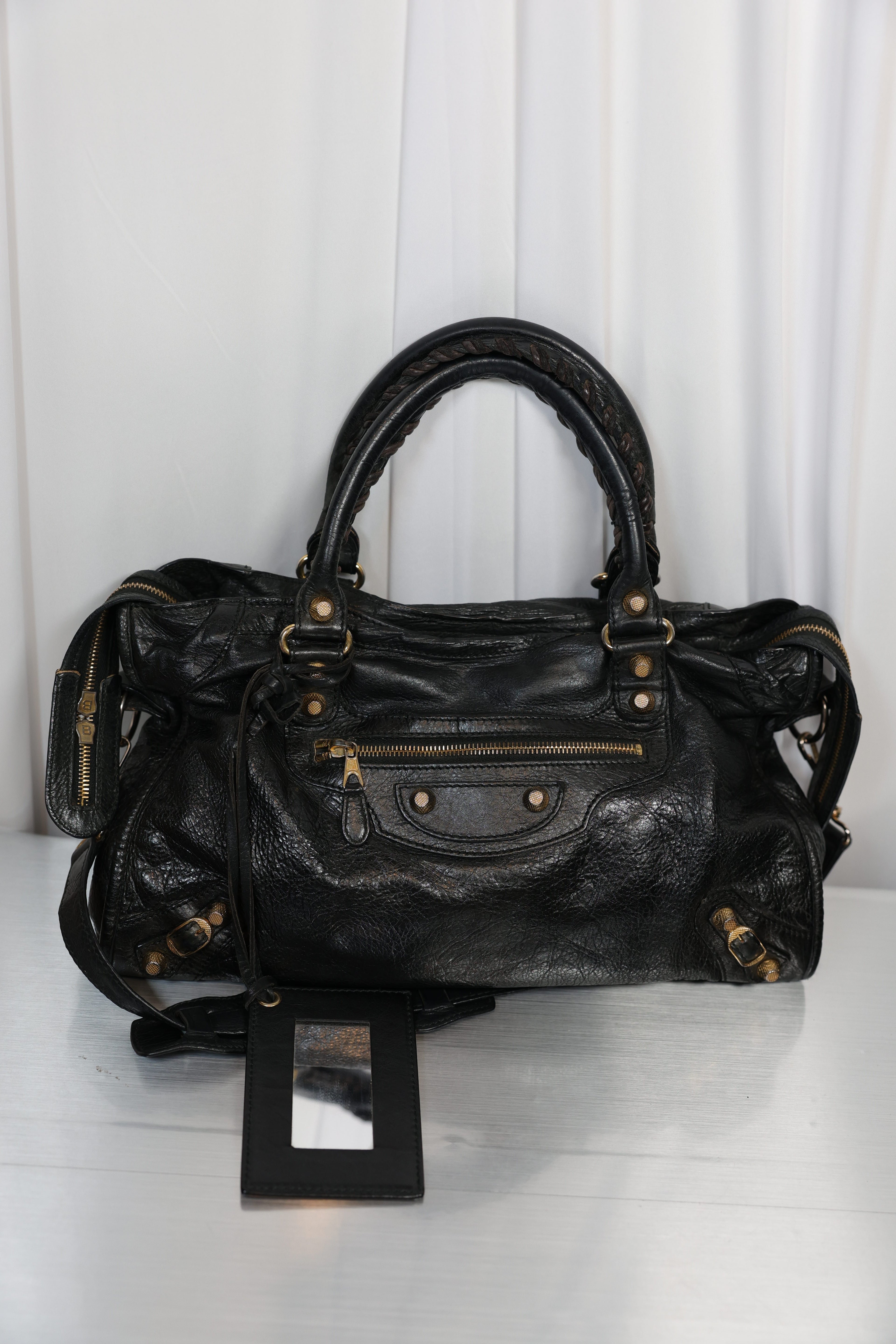Balenciaga black medium city