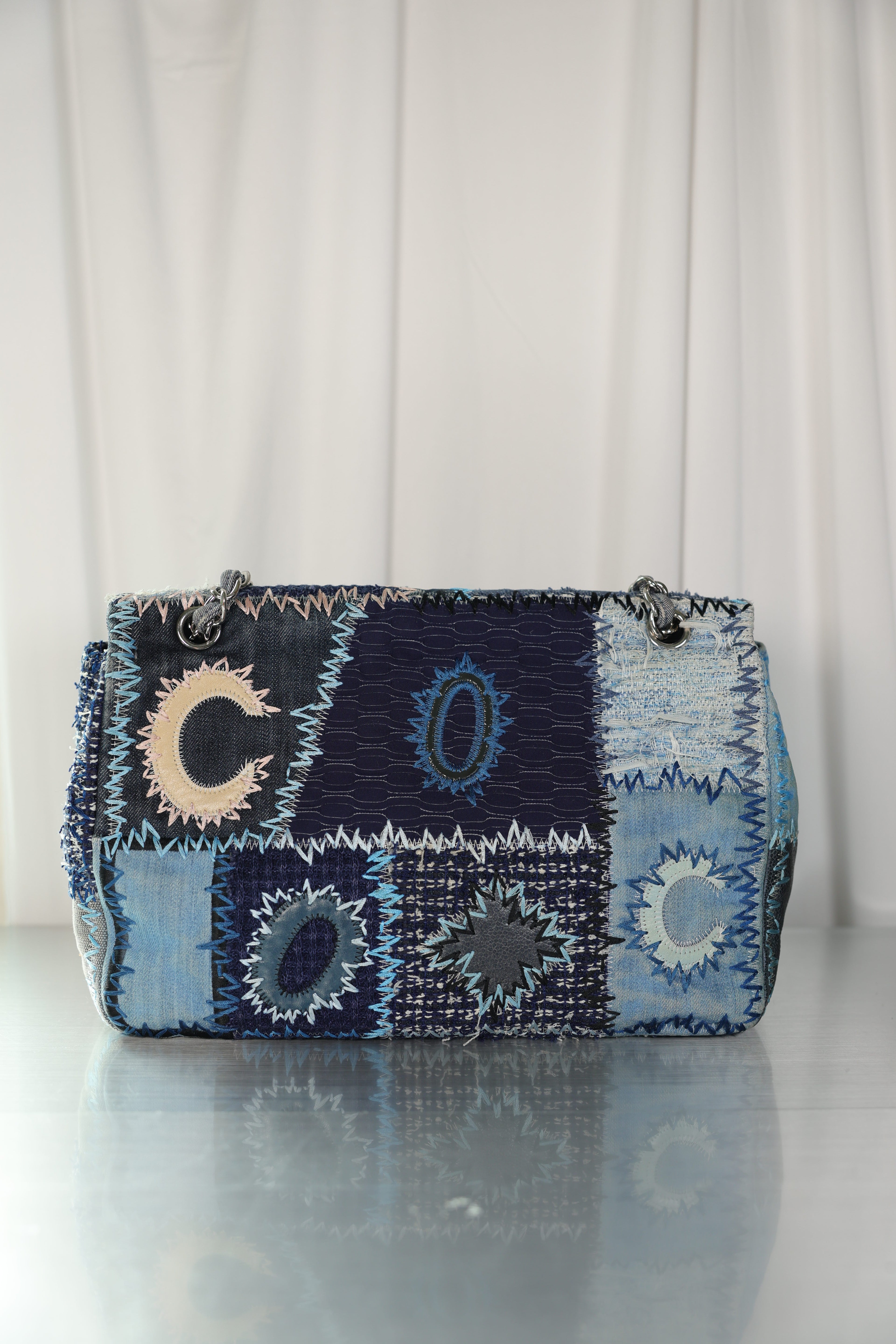 Chanel Rare Jumbo Patchwork Flap