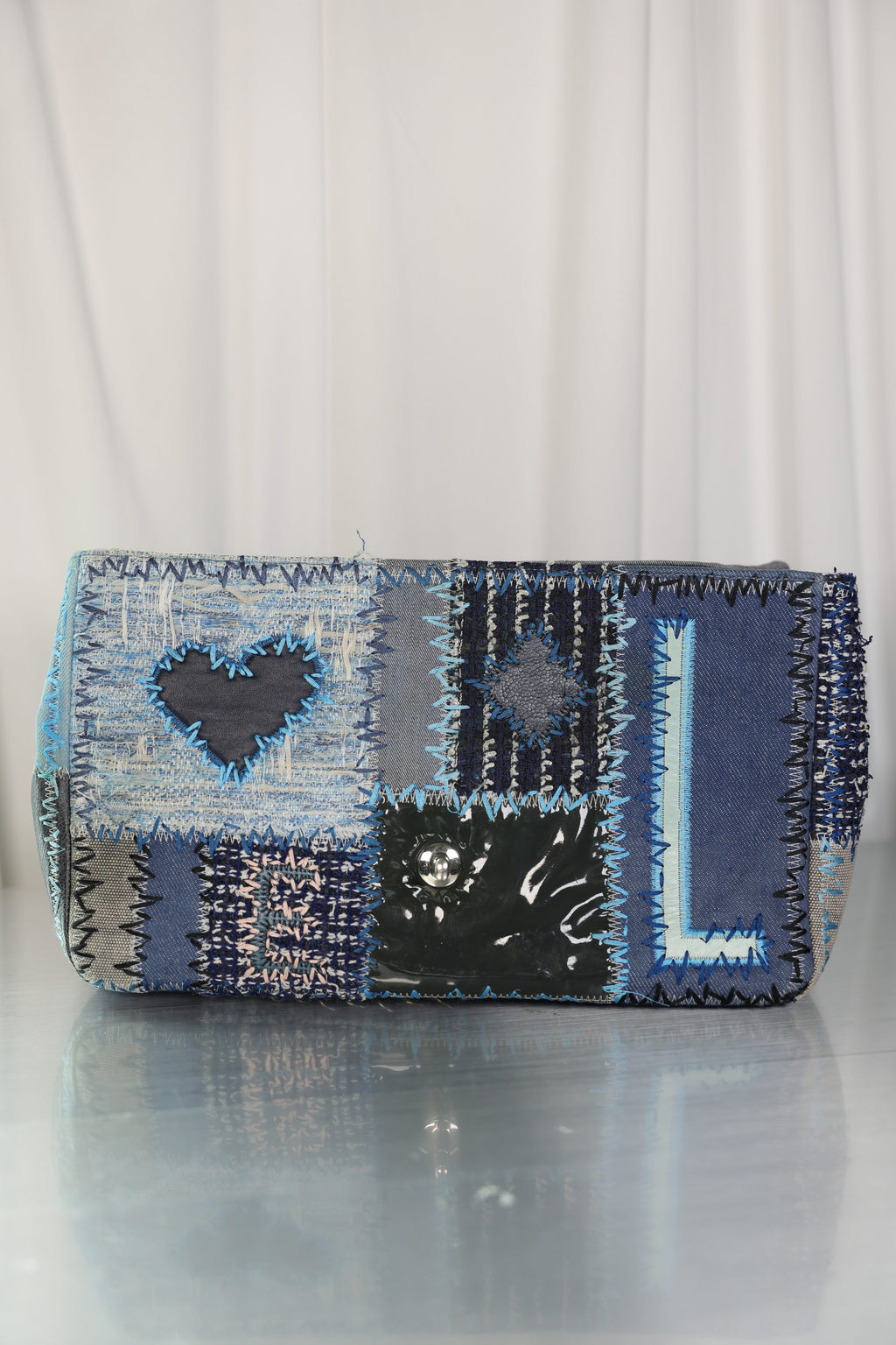 Chanel Rare Jumbo Patchwork Flap
