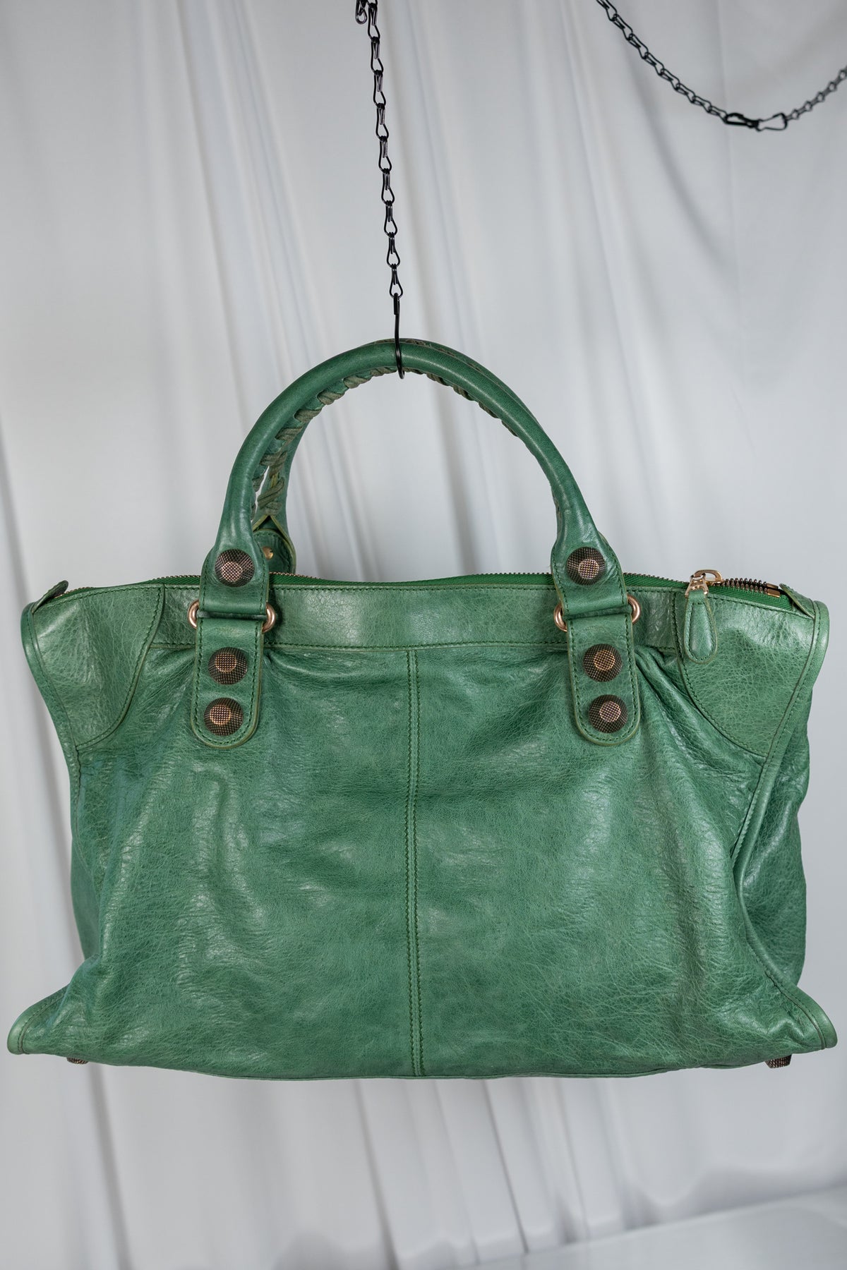 Balenciaga Rare Cypress Green Giant 21 Work bag