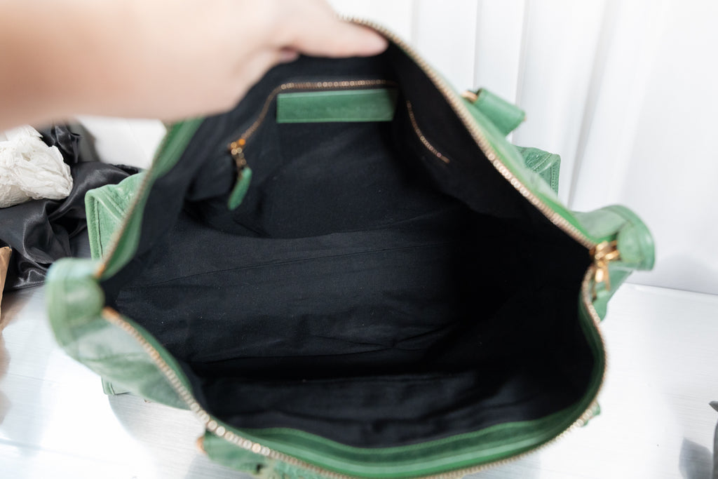 Balenciaga Rare Cypress Green Giant 21 Work bag