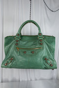 Balenciaga Rare Cypress Green Giant 21 Work bag