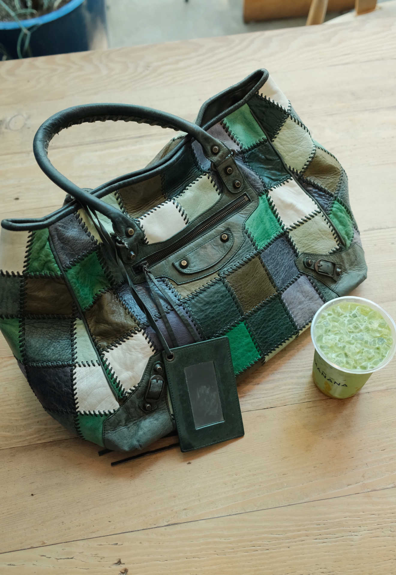 Balenciaga 2009 Ultra Rare Patchwork Sunday Tote