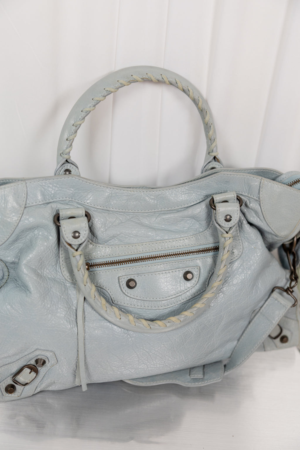 Balenciaga 2014 Baby Blue Medium City