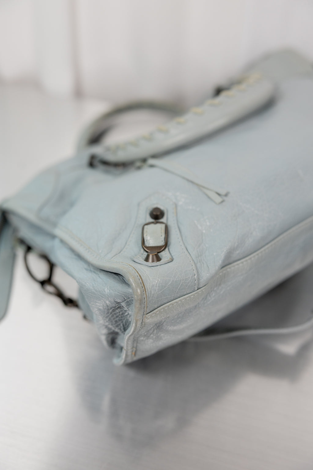 Balenciaga 2014 Baby Blue Medium City