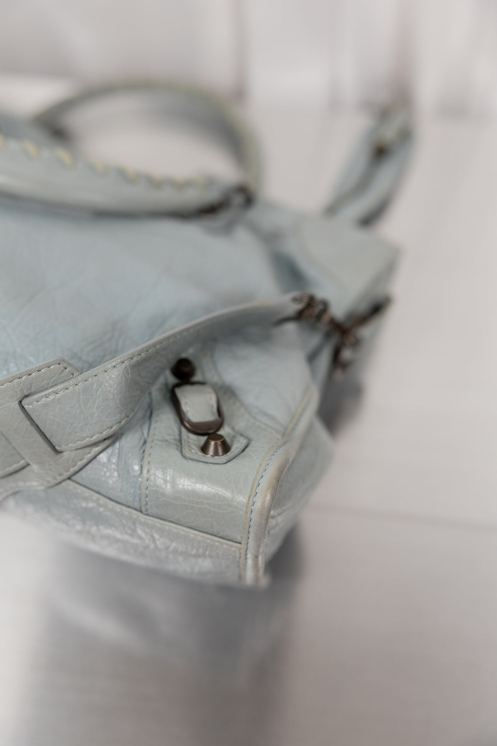 Balenciaga 2014 Baby Blue Medium City