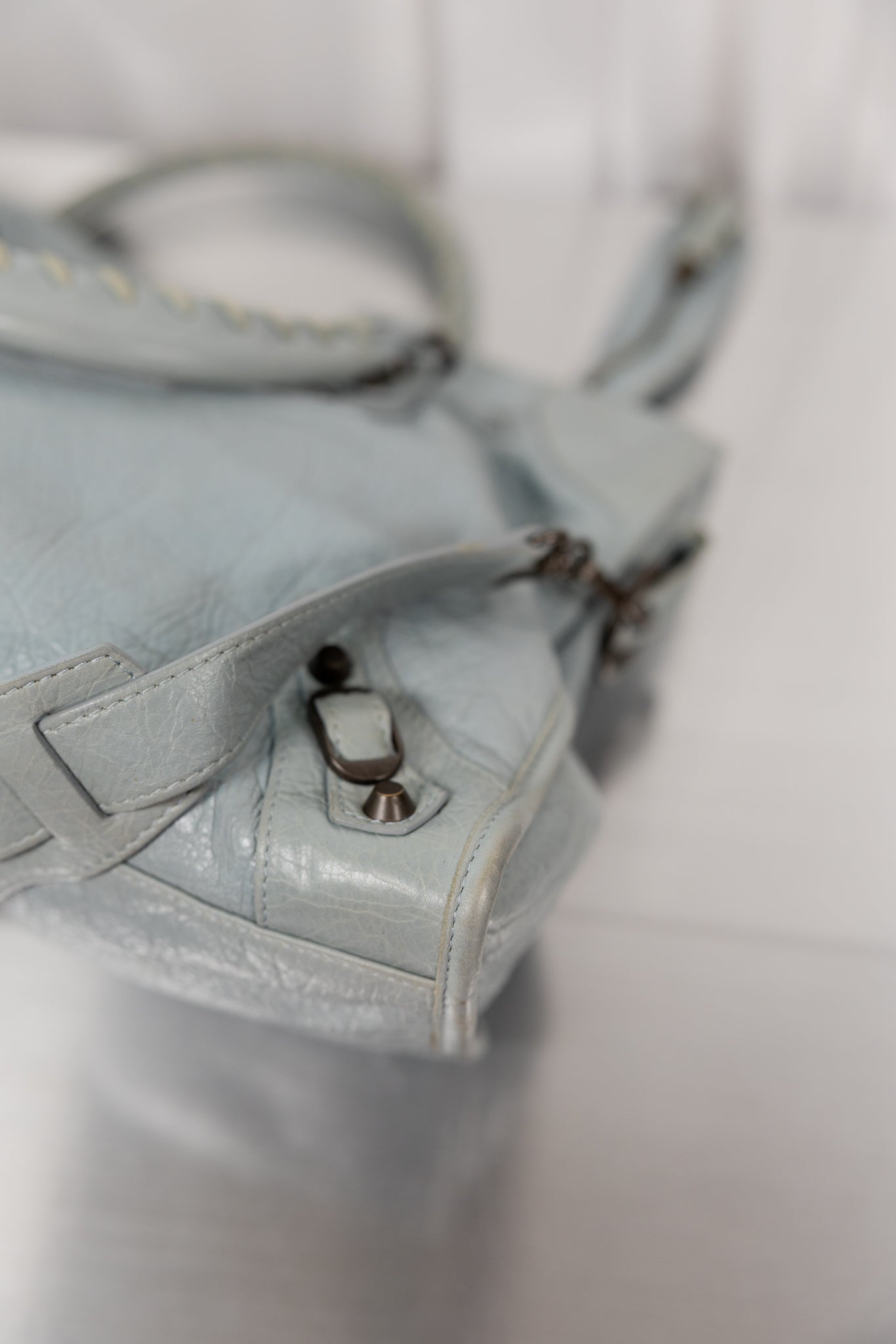 Balenciaga 2014 Baby Blue Medium City