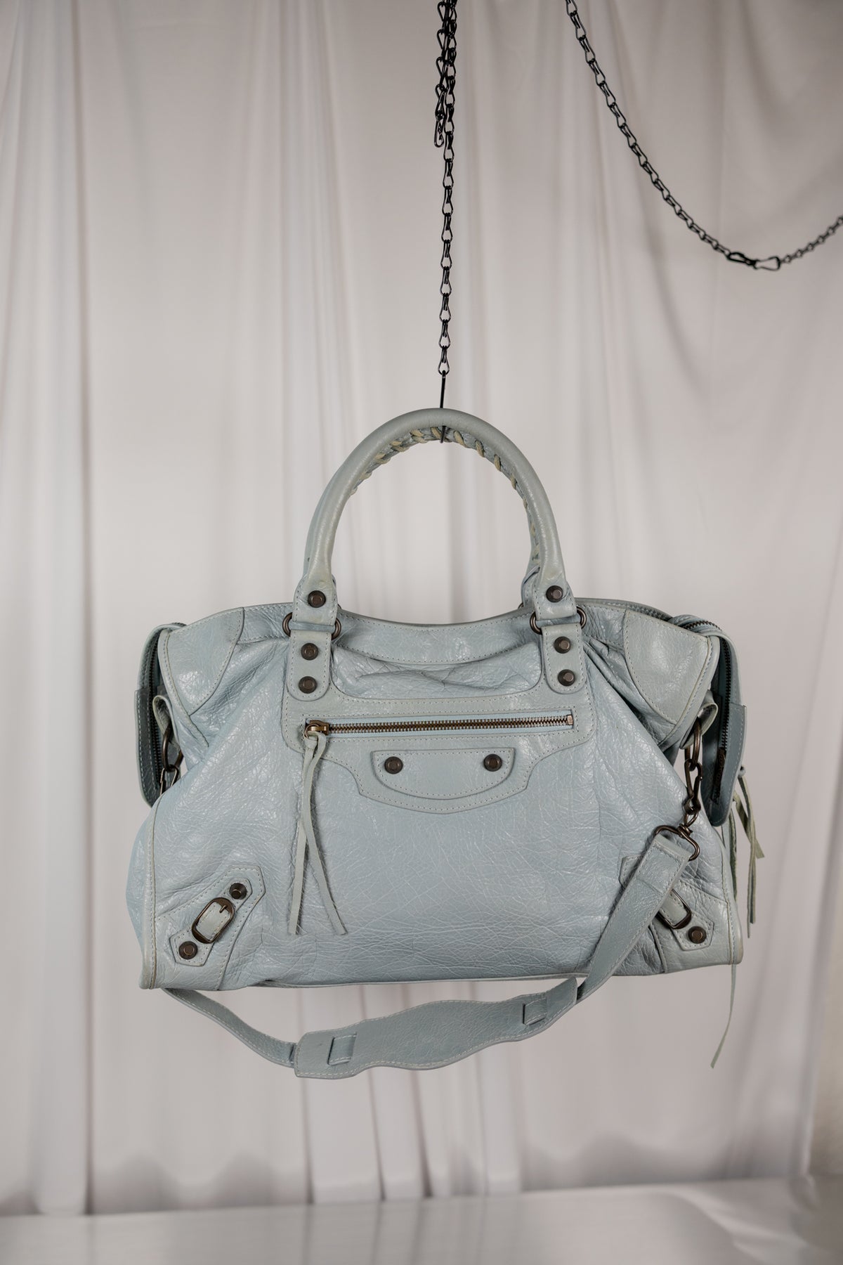 Balenciaga 2014 Baby Blue Medium City