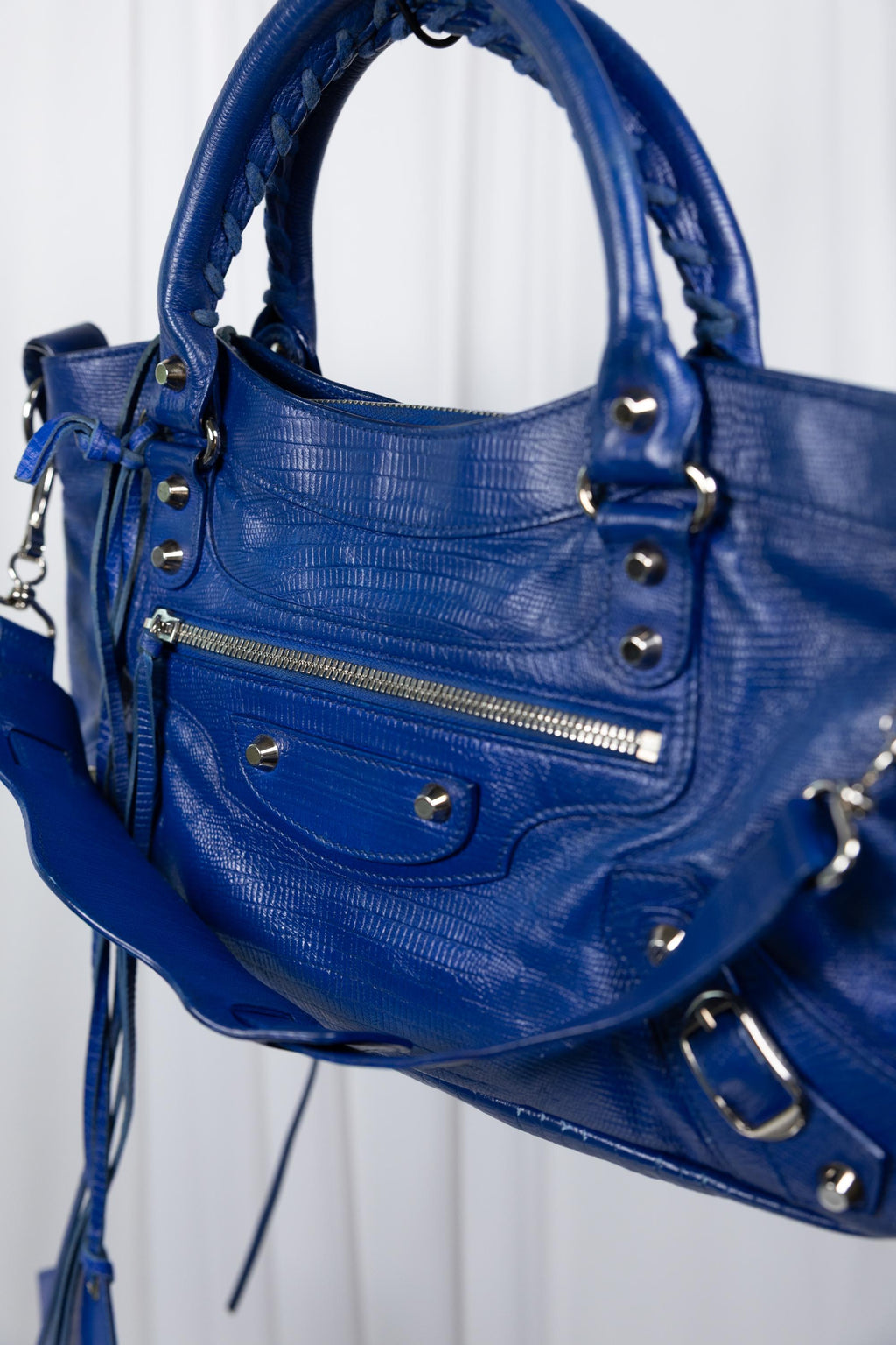 Balenciaga Rare Lizard Embossed First Bag