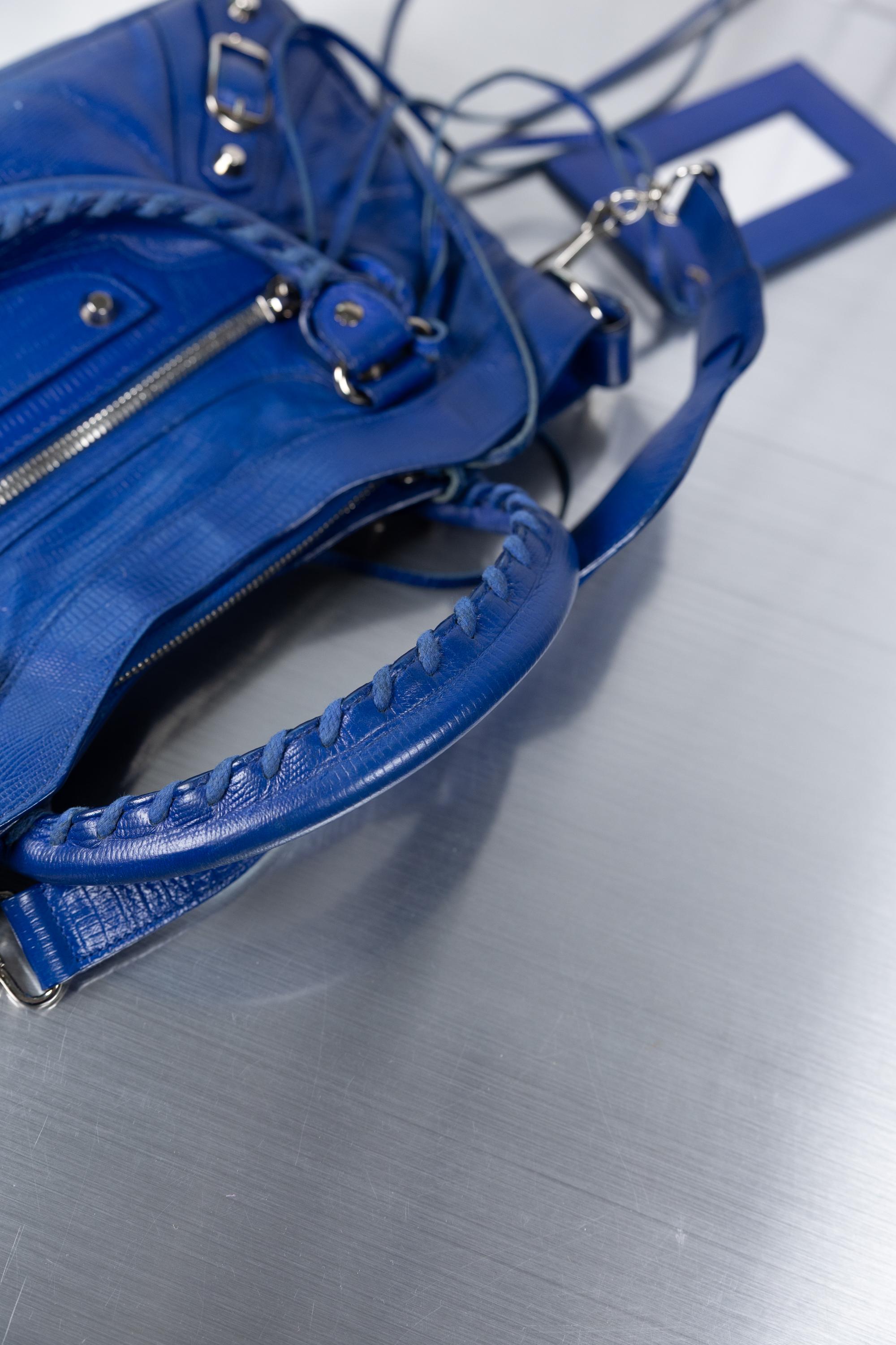 Balenciaga Rare Lizard Embossed First Bag