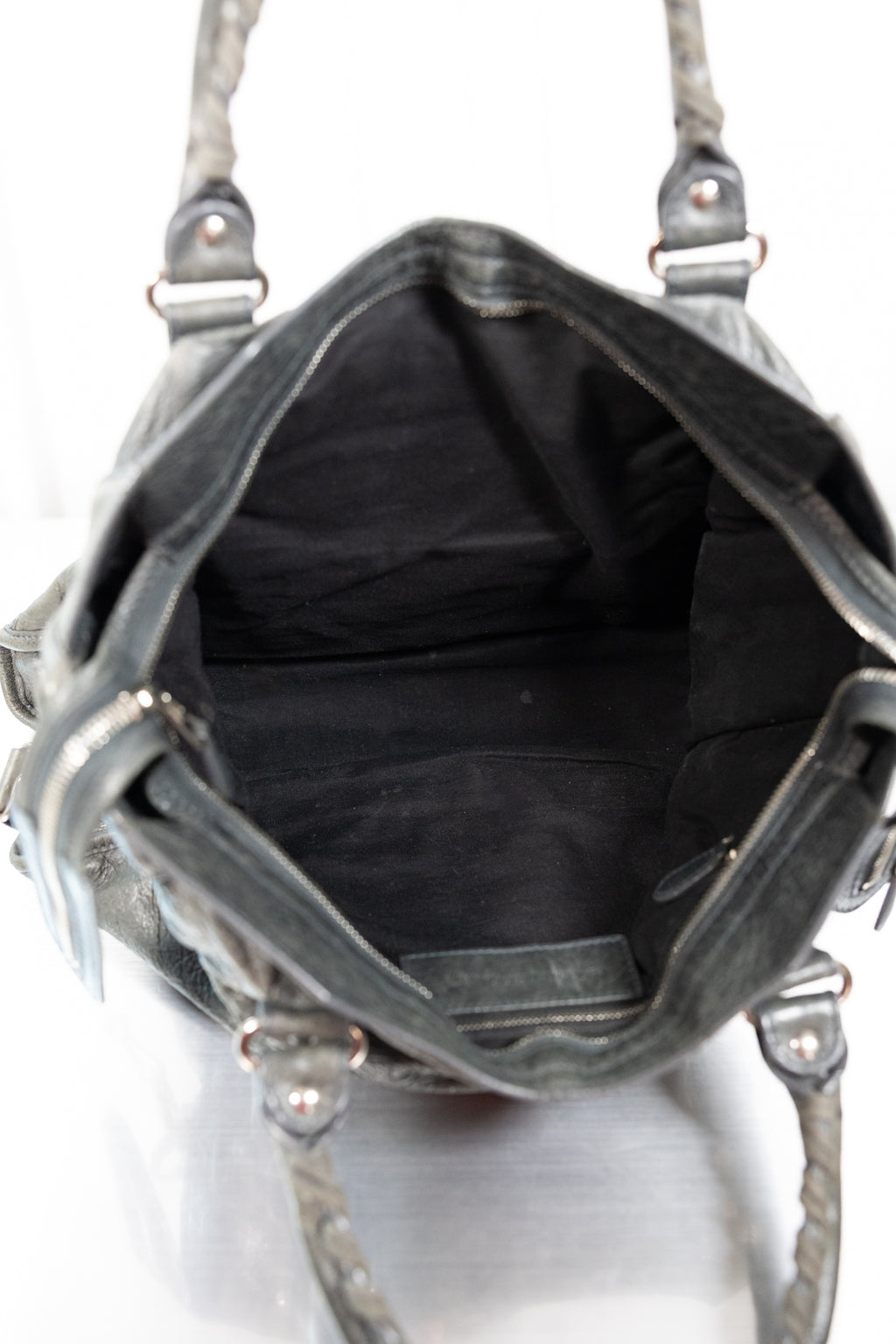 Balenciaga Gray Medium City Bag