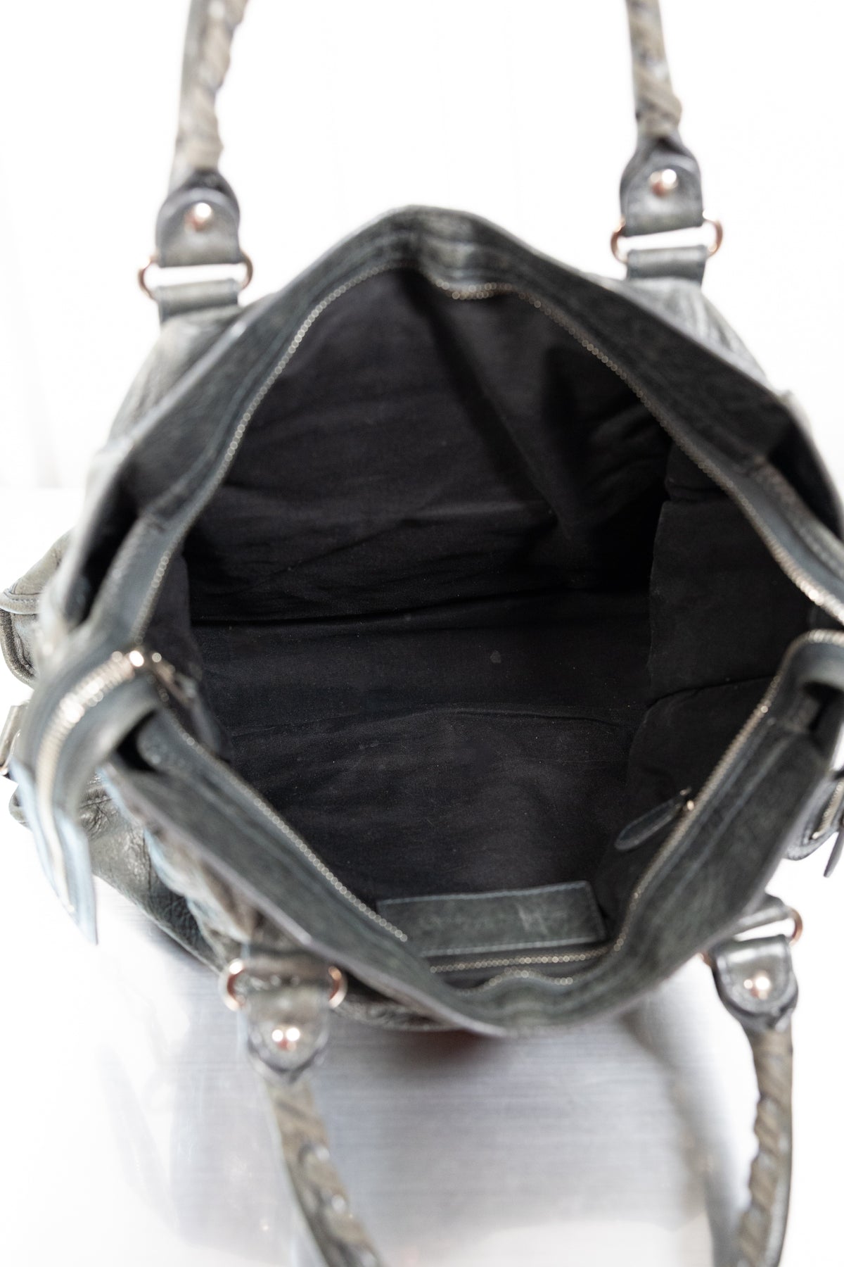 Balenciaga Gray Medium City Bag
