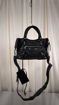 Balenciaga Black Mini City Bag