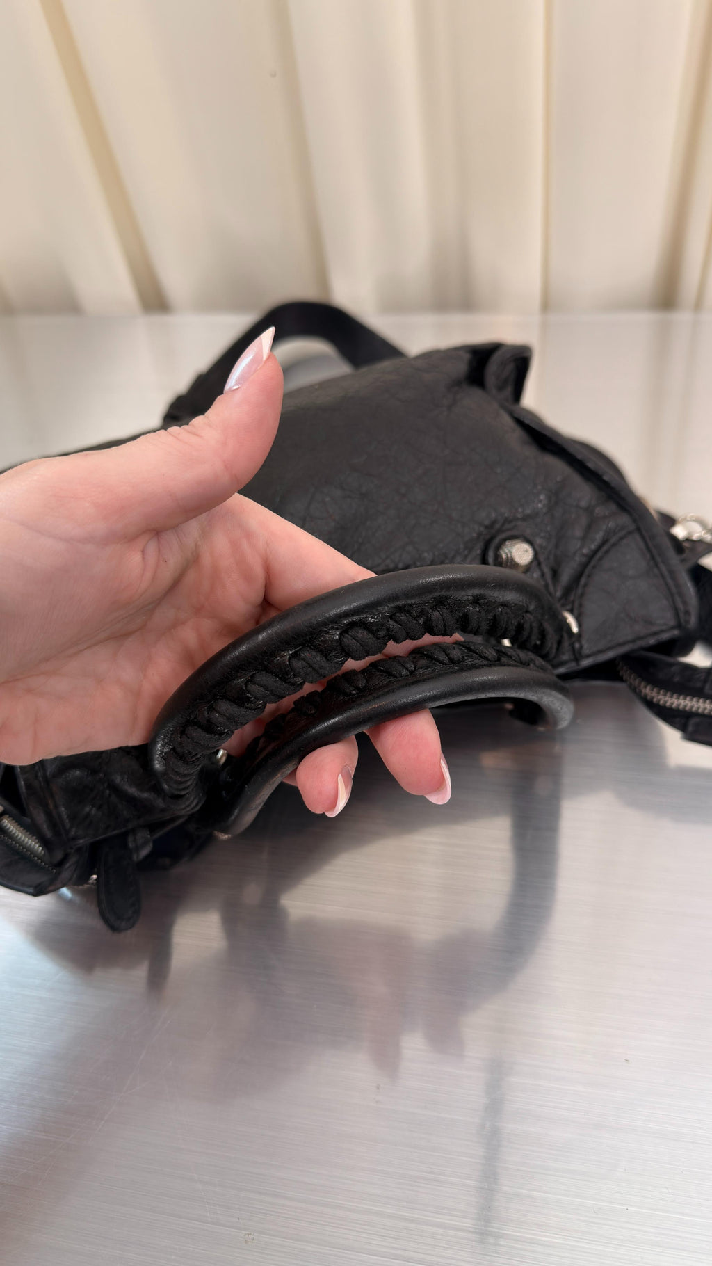 Balenciaga Black Mini City Bag