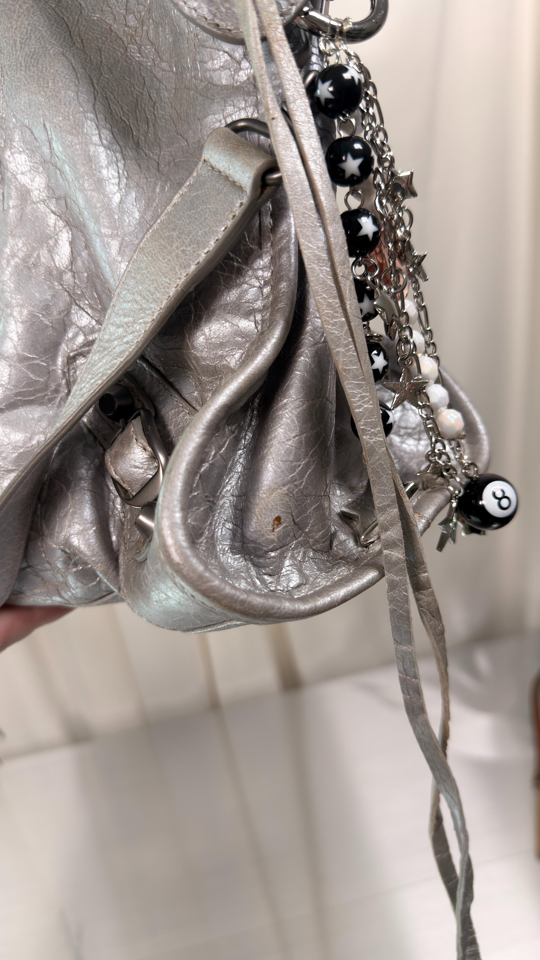 Balenciaga Silver City Bag