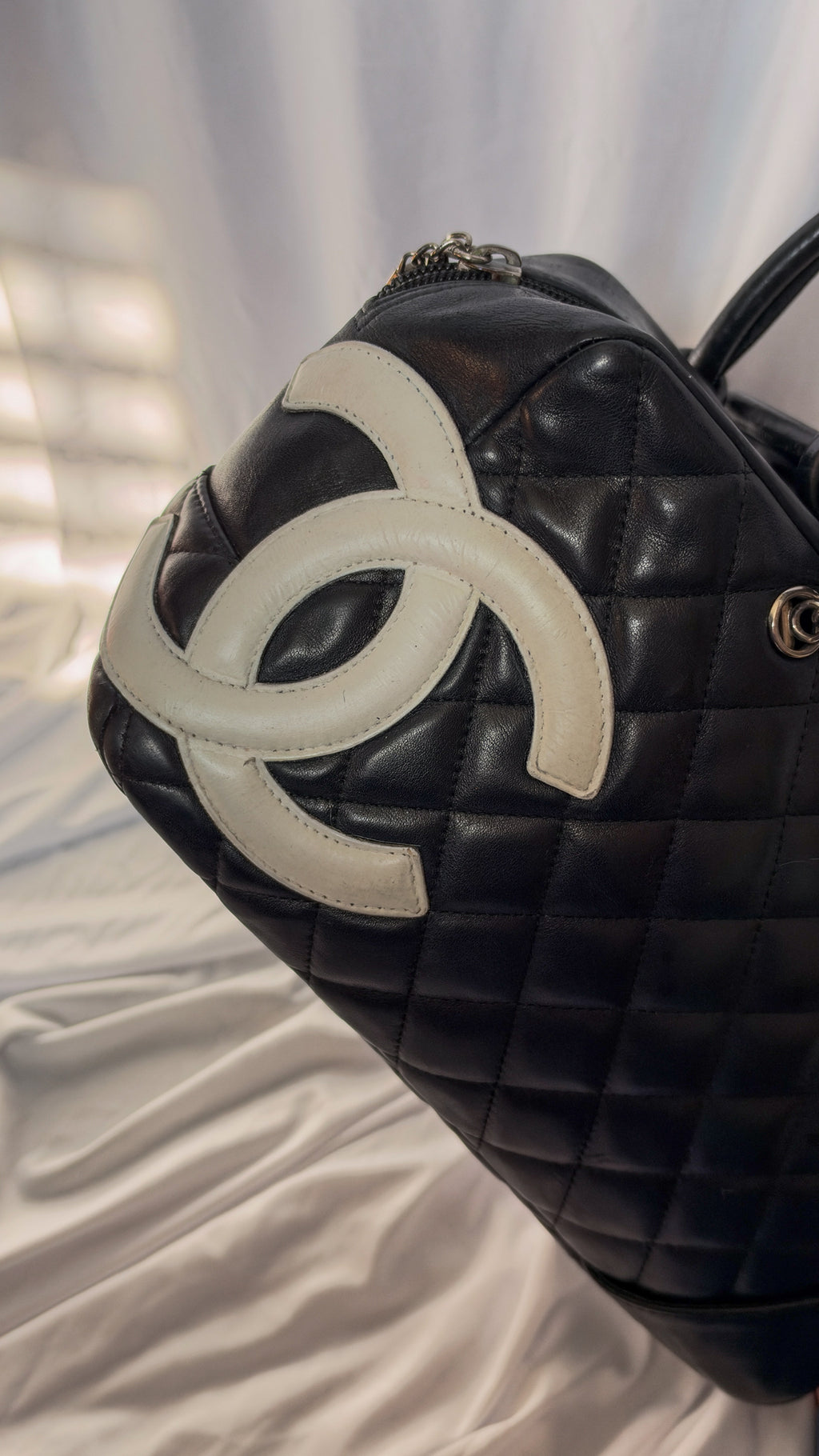 Chanel Cambon Black Bowler