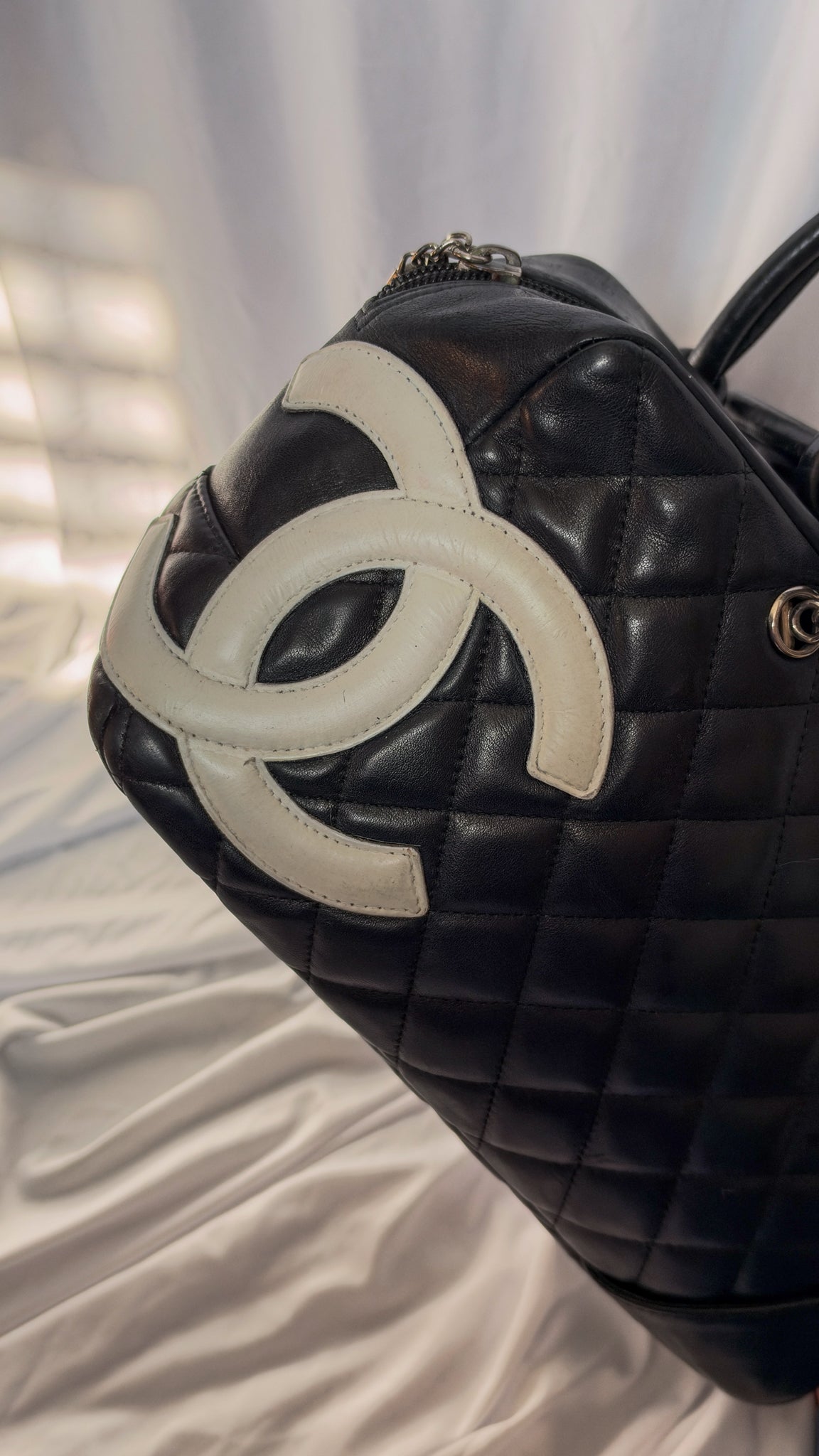 Chanel Cambon Black Bowler