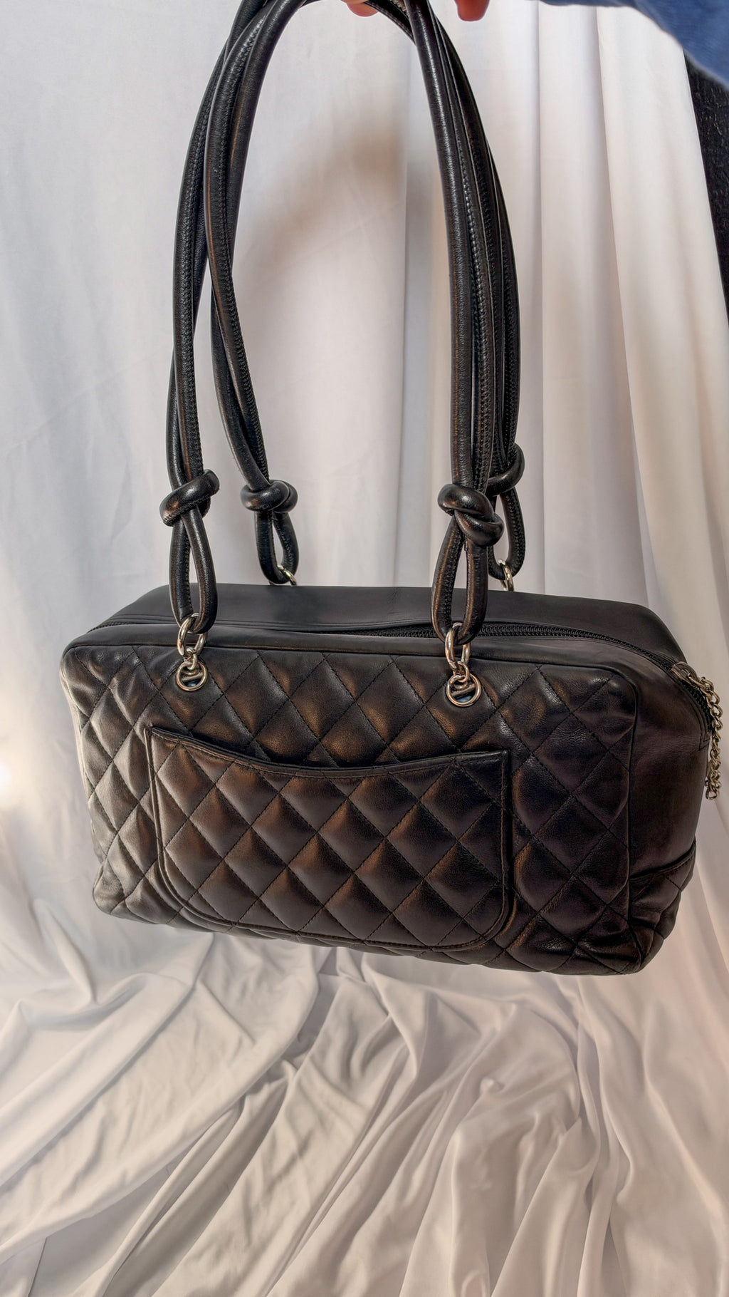 Chanel Cambon Black Bowler