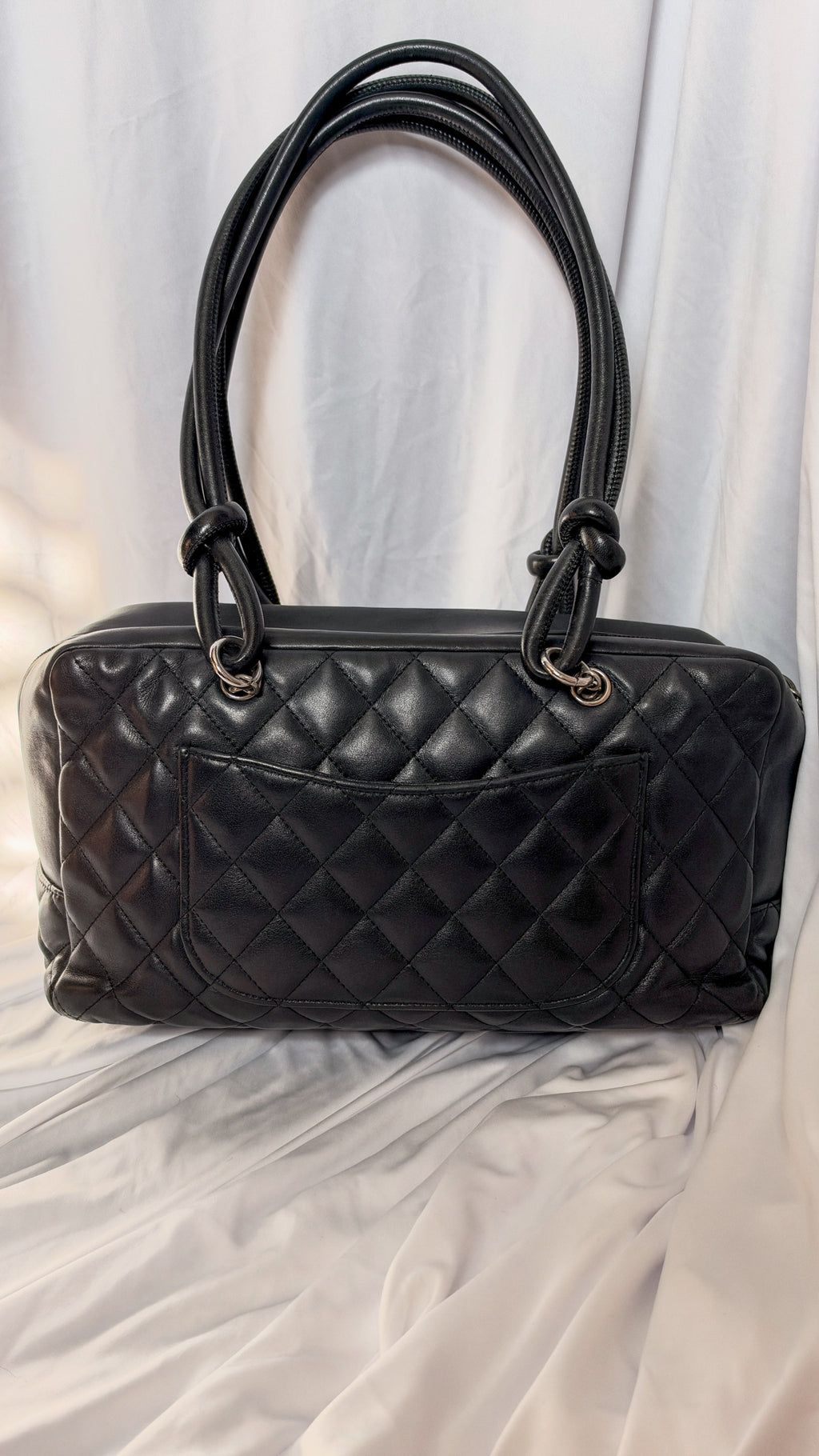 Chanel Cambon Black Bowler